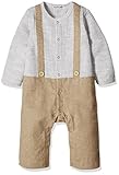 ホッペッタ Hoppetta 男の子レイヤードカバーオール ベージュ 80㎝ 58734
