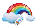 Lights And Sound Pretty Rainbow Fun Kids Room Decoration With Remote Control [並行輸入品]