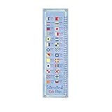 Oopsy Daisy Nautical Flags Growth Chart [並行輸入品]