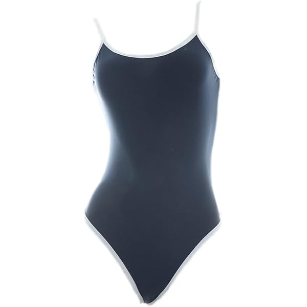 Amazon.co.jp: LL すべすべ Tバック パイピングスクール水着
