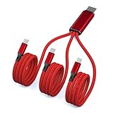 マルチUSB高速充電ケーブル 3イン1 2A 充電コードコネクター 3タイプC USBポートアダプター 3イン1タイプCケーブル