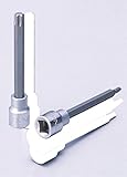 SIGNET(シグネット):3/8DR T50 ロングヘクスローブビットソケット 22970