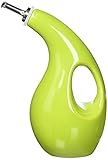 High Quality Stoneware EVOO Oil Dispensing Bottle, Green
