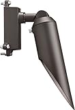 Kichler Lighting 15494AZT 12-Volt Low Voltage Mini-Accent Light with Long Cowl and Heat Resistant Gl