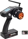 Radiolink RC4GS 2.4G 5CH RCカー用送信機 技適対応品 電動カー用プロポセット トランスミッター ジャイロ付受信機 タイマー機能 400M遠距離制御