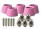 (ワイエースタイル) プラズマ カッター 切断機 ノズル カップ チップ セット CUT 60 (a 5個 セット)