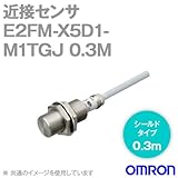 オムロン(OMRON) E2FM-X5D1-M1TGJ 0.3M オールステンレスボディ近接センサ (直流2線式) スマートクリックコネクタ中継タイプ(M12) NN
