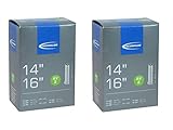 SCHWALBE(シュワルベ) 16×1.50(40-305),14×1 3/8,14×1.75,14×1 1.5,14×1 3/8用チューブ 米式40mm AV2 バルブ [並行輸入品]