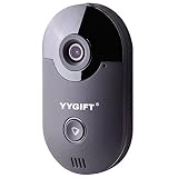 YYGIFT? Smart Video WiFi Doorbell Remote Access See Who's At the Door & Say Hello From Anywhere in t