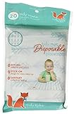 Tidy Tyke Designer Baby Disposable Placemats ??NEW RELEASE ??3 Bags of 20 ??4 Sticky Sides ??BPA Fre