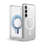 【elago】 Galaxy S25 対応 ケース MagSafe対応 耐衝撃 クリア スマホケース カメラ レンズ 保護 マグネット 付 透明 カバー [ GalaxyS25 サムスン ギャラクシーS25 SC-51F 対応 ] case MAGNETIC HYBRID CASE クリア