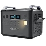 AFERIY ポータブル電源 大容量 約2000Ｗｈ AC高出力2000W(瞬間最大4000W) リン酸鉄 蓄電池