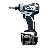 マキタ 充電式インパクトドライバ 14.4V 3.0Ah 白 TD134DX2W