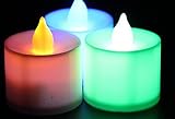 （Baoxinjp）LEDキャンドルライト リモコン付き LEDろうそく パーティー 誕生日会 謝恩会 クリスマス 電池式ローソク プレゼント 無煙蝋燭 室内電飾 ledキャンドル 24点セット