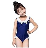 水着 女の子 ワンピ 　セーラー　マリーン風　ビキニ 　キャップ付き　タンキニ 子供 こども 女児 スクール プール ビーチ 夏 海水浴 練習用 スイムウェア かわいい キッズ ジュニア ガールズ ベ