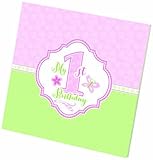 Lillian Rose 1st Birthday Keepsake Memory Book, Pink, 7" by Lillian Rose [並行輸入品]