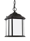 Sea Gull 60529en-746ケントアウトドアペンダント、1-light 9ワット、オックスフォードブロンズ
