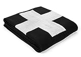 Modern Burlap(モダンバーラップ) リバーシブルブランケット Large Reversible CROSS Blanket シングルクロス