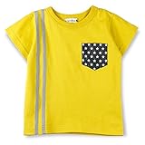 ブランシェス（branshes） 星ポケット半袖Tシャツ【イエロー/（06）120cm】