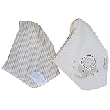 GOGO Reversible Soft Bibs With Double Snaps, Cotton, 1 Pc-elephant