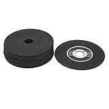 uxcell カッティングホイール 切削工具 研削砥石 ブラック 125 x 2 x 22mm 14個入り