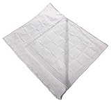 コットンChristening Shawl Withチェッカーパターン