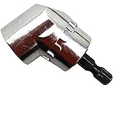 新しい 105 ° 角度 1/4 」という拡張子を六角ドリルビットドライバソケットホルダアダプタ