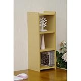 日本製 オープンラック 3段 S-3 幅16.8cm カラーボックス 本棚 DVD・CD収納 多目的棚 オープンラック 収納ボックス 代引不可