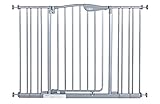 L.A. Baby Tall Metal Auto Close Safety Gate with 4 Extensions by LA Baby