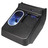 カーメイト (Carmate) N-BOX/N-BOXカスタム 専用 コンソールボックス イルミネーション付き JF5/JF6 2023 (令和5)年10月~ ドリンクホルダー ゴミ箱 小物置き フタ自動開閉 4L コンビニコーヒー ペットボトル可 CX541K