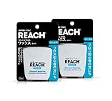 REACH(リーチ) REACHリーチ デンタルフロスワックス アンフレーバー 50ｍ 2個セット 50ｍ×2個
