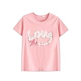 ペアルック 親子服 ペア服 お揃い カップルペア服 Tシャツ 半袖 ハート 夏季 おしゃれ