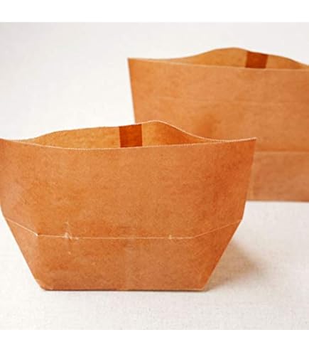 Amazon | シモジマ ヘイコー 紙袋 ロー引き袋 亀底 W-5 360×175×マチ