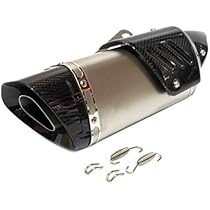 Amazon | 50.8径 スリップオンマフラー カーボンヒートガード付き