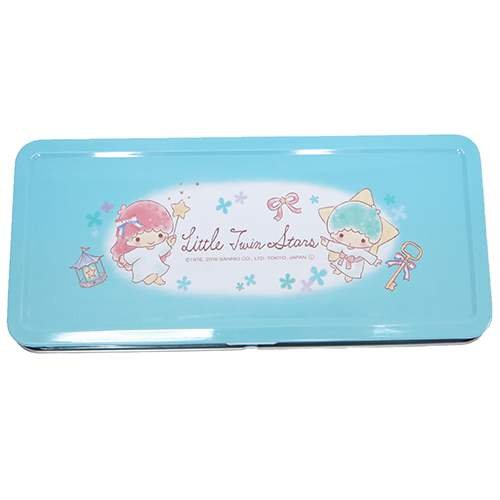 キキララ リトルツインスターズ 缶ペン 文具セット 昭和 レトロ 1989年 LittleTwinStars/リトルツインスターズ/キキララ・Pen Case/ペン