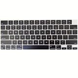 交換用USキーキャップ ブラック MacBook Air M2 Retina 13.6/15インチモデルA2681 A2941 MacBook Pro M2/M3 Pro 14/16インチモデルA2779 A2780 A2991 A2992 A2918キーキャップ(ブラック)
