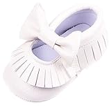 (コ-ランド) Co-land ベビーシューズ フォーマル靴 蝶結び 女の子 女児 お姫様 ファーストシューズ プリンセス ベビー 結婚式 七五三 ホワイト 11cm