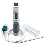 電池駆動型リモート温度ロガー USB-501-TC-LCD
