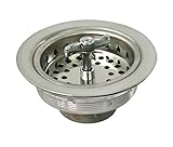 Everflow 7541 Spin & Seal Stainless Steel Sink Strainer with Basket [並行輸入品]
