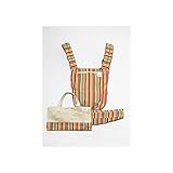 ポップでかわいい 抱っこひも兼おんぶひも 収納袋付き｟ＲＡＱ｠　カラー：ViVi ベビーキャリア【日本国内正規品】