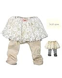 【子供服】 kids zoo (キッズズー) お花・星柄チュールスカートスカッツ 70cm～95cm W65003