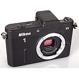 Nikon ミラーレス一眼カメラ Nikon 1 (ニコンワン) V1 (ブイワン) ボディ ブラック N1 V1 BK