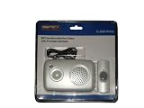 E6- WIRELESS 100M RANGE MP3 DOWNLOADABLE DOOR CHIME ALERT ALARM AND 32 SOUNDS [並行輸入品]