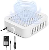 Diesisa ネイル 集塵機 強力: 120W 真空ファン 集塵機 12000RPM回転数 アクリルネイル用プロネイルダスト集塵機 調節可能 低騒音 ブラシ付き 再利用可能フィルター2枚付 ホームサロン使用に最適