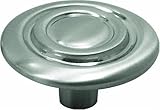 Hickory Hardware P121-SN 1-3/8-Inch Cavalier Knob, Satin Nickel [並行輸入品]