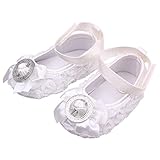 GoGokids 赤ちゃん ファーストシューズ  キッズ シューズ フォーマル 靴  子供 シューズ 軽くて 可愛い ベビー シューズ  出産お祝いプレゼント 七五三 発表会 結婚式 ホワイト (13