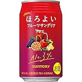 【華やかでフルーティーな果実感】ほろよい フルーツサングリア 350ml 24本 サントリー チューハイ