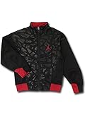 (Jordan)ジョーダン キッズ/子供用 Fragmented ジャケット (黒赤, 4 (3-4歳頃 96-104cm)) [並行輸入品]