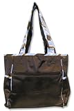 Trend Lab Max Tulip Tote Bag with Changing Pad by Trend Lab
