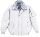 S-1777　激安三段鳶パイロット防寒ジャンパー[M 07:ホワイト]